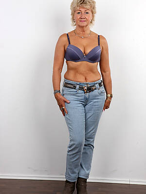 horny mature with jeans coition flick