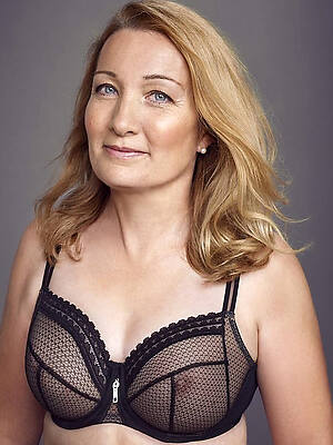 beautiful mature women bra