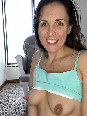 beautiful in one's birthday suit milf flaunts her sexy body