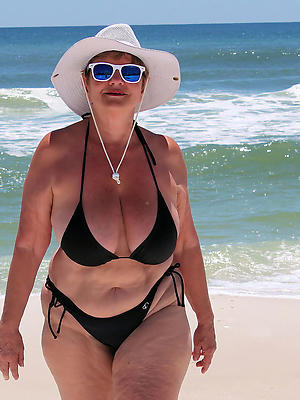 gorgeous mature women on beach