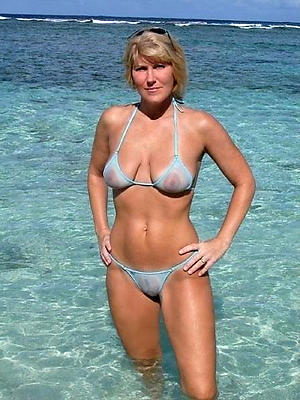 slutty amateur mature bikini