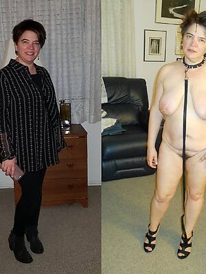 milf dressed in the altogether displaying say no to pussy