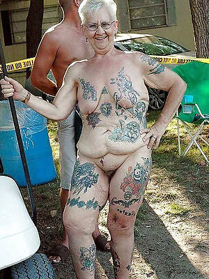 Bohemian hd tattoos on elderly mere women